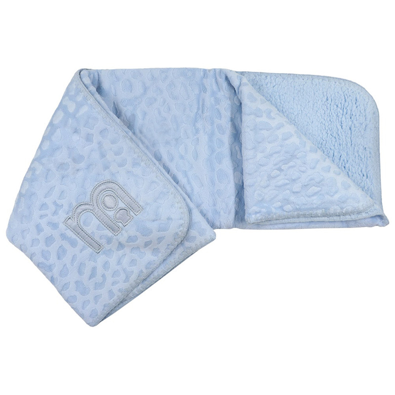 پتو دورپیچ پولیشی بدون کلاه مادرکر Mothercare آبی