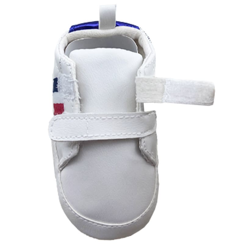 کفش نوزادی بند چسبی سفید baby Bee2