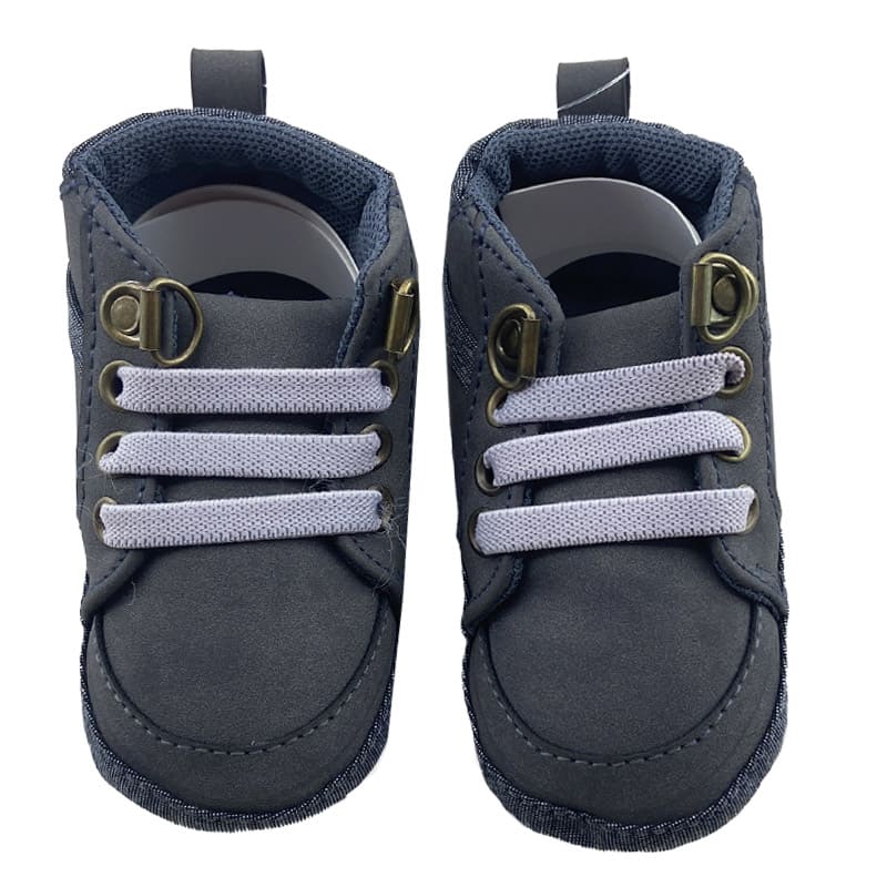 کفش نیم بوت نوزادی خاکستری نیو استار New star1