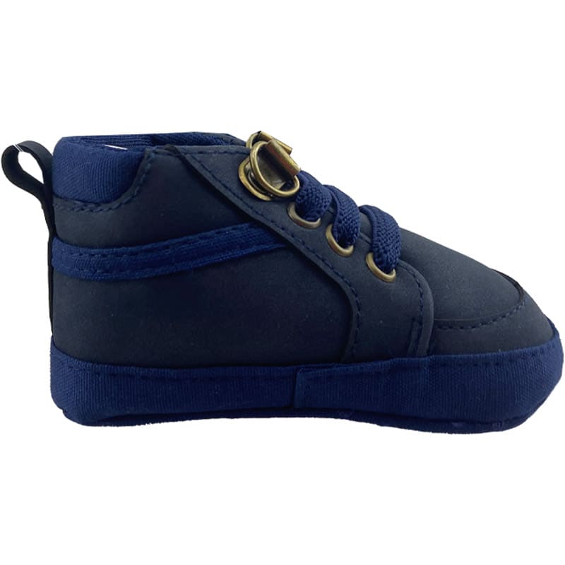 کفش نیم بوت نوزادی سرمه ای نیو استار New star1