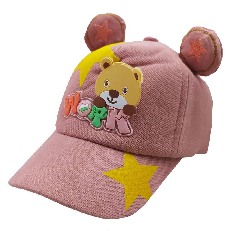 کلاه بچگانه نقاب دار خرس و ستاره Work4
