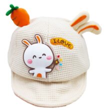 کلاه بچگانه نقاب دار طرح خرگوش و هویج3