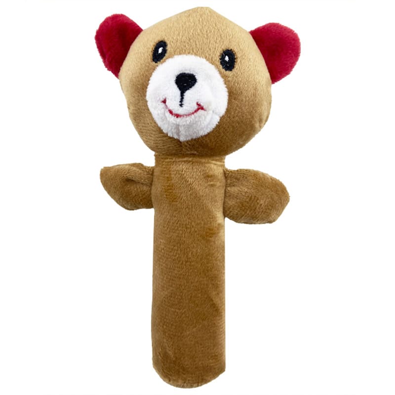 جغجغه سوسیسی خرس قهوه ای Baby XQtoy1