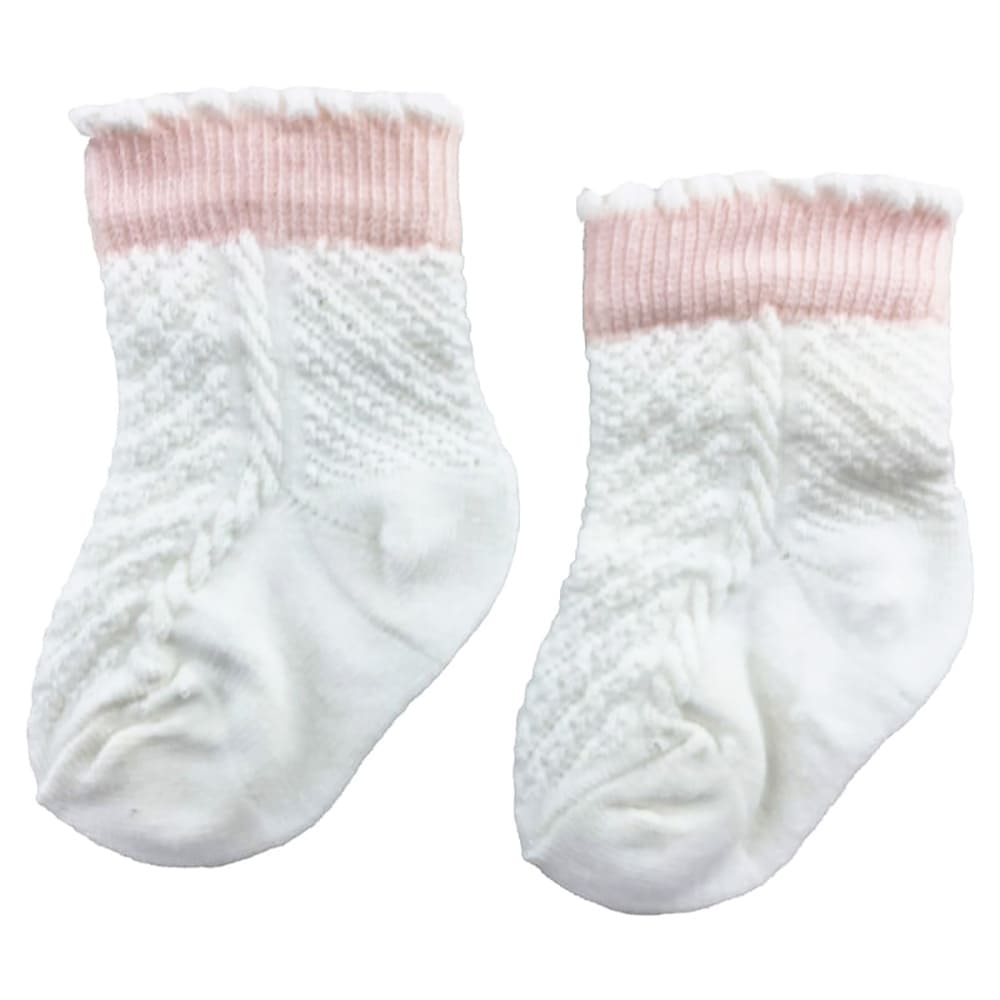 جوراب نوزادی 3 عددی ژاکوپ قلب Bebitof3