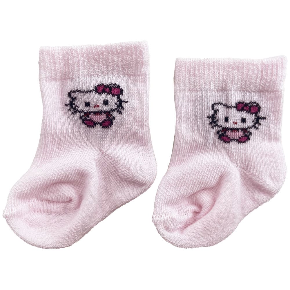 جوراب نوزادی 3 عددی ژاکوپ قلب Bebitof1