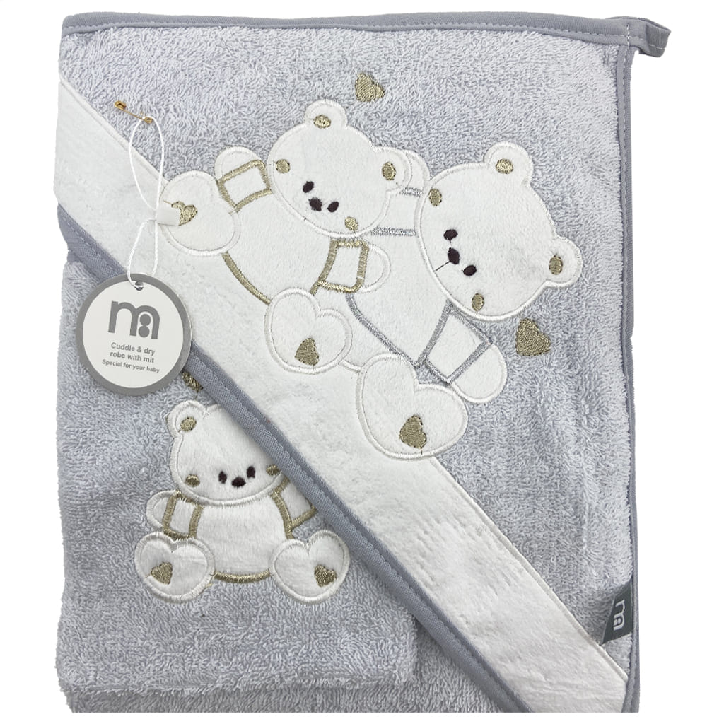حوله چهارگوش بچگانه خرس و قلب مادرکر Mothercare4