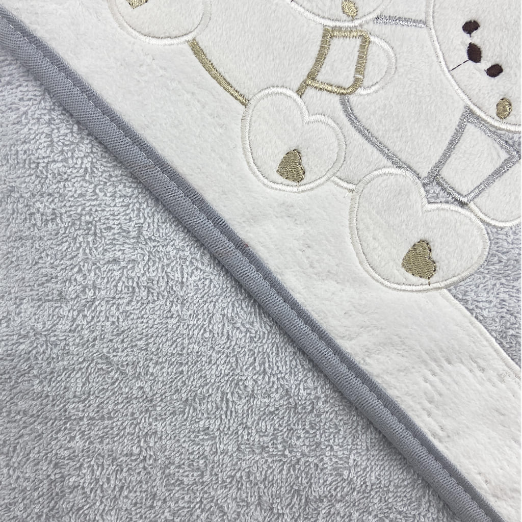 حوله چهارگوش بچگانه خرس و قلب مادرکر Mothercare2