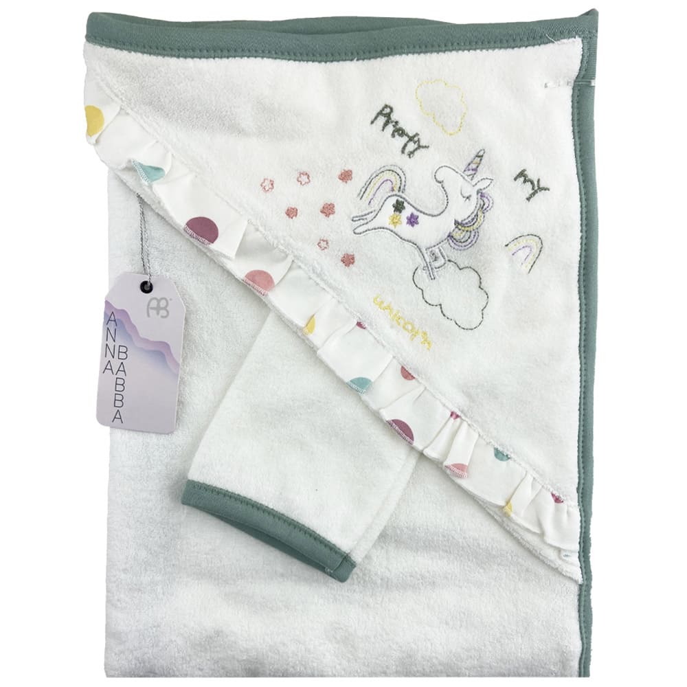 حوله چهارگوش لیف دار اسب تک شاخ Anna Babba5