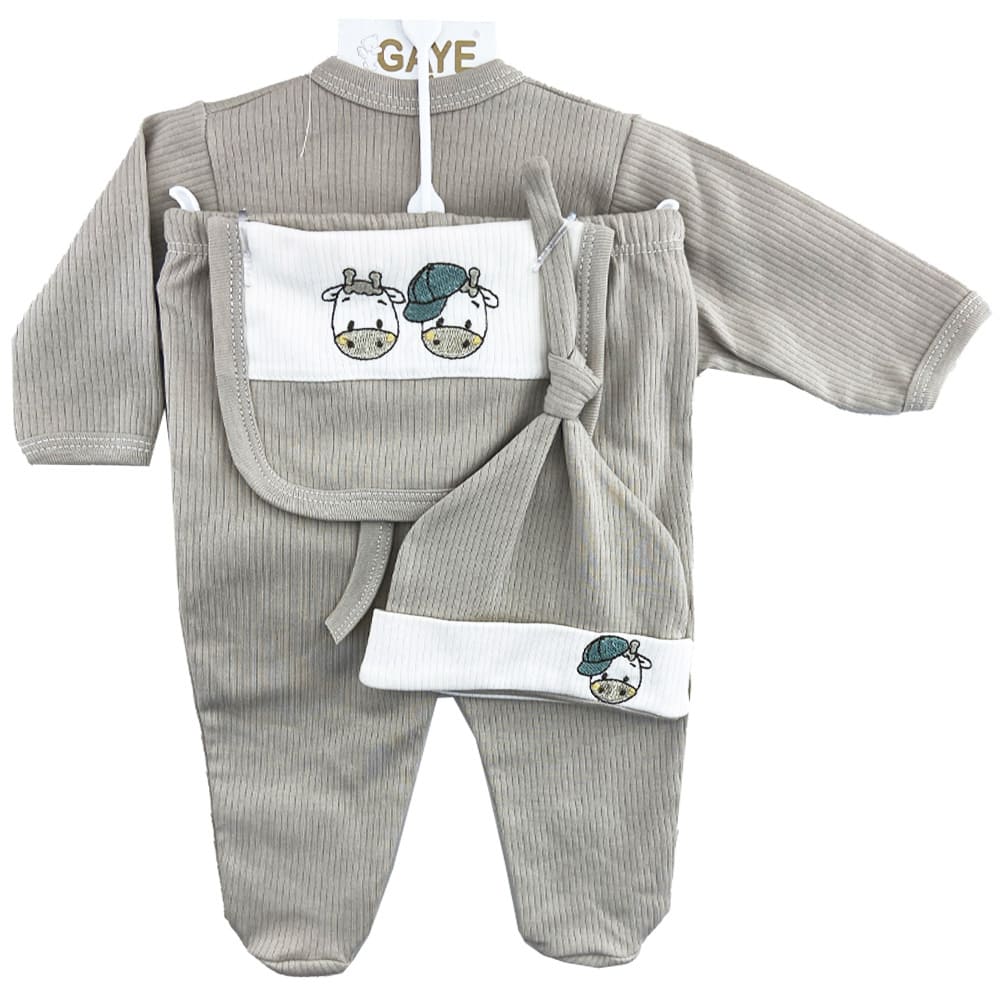 ست 5 تکه نوزادی کبریتی طرح زرافه گایه Gaye