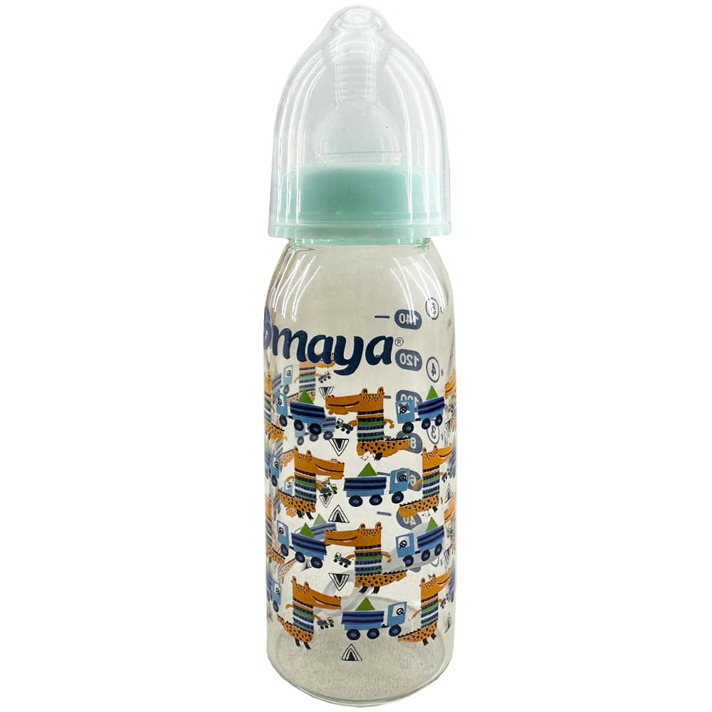 شیشه شیر پیرکس 150میل تمساح مایا Maya1