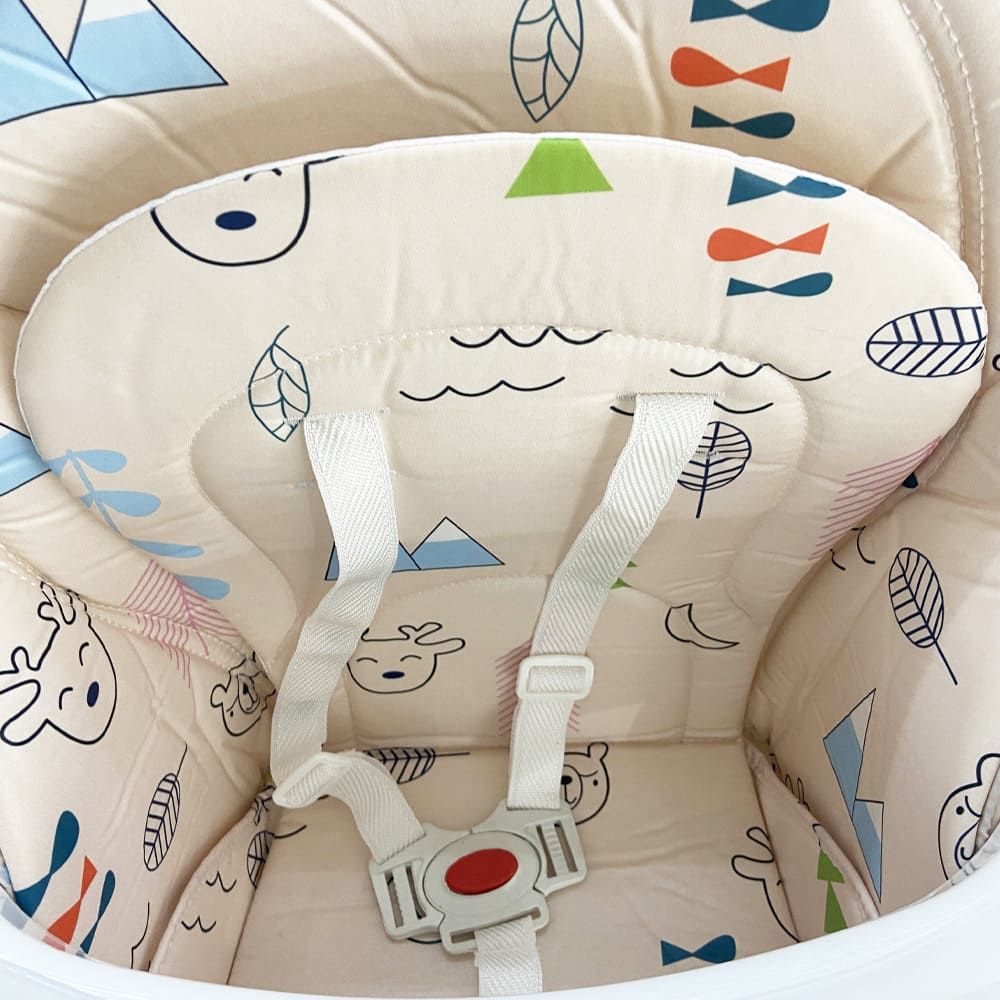 صندلی غذا کودک گوزن و کوه هپی بی بی HAPPY BABY8