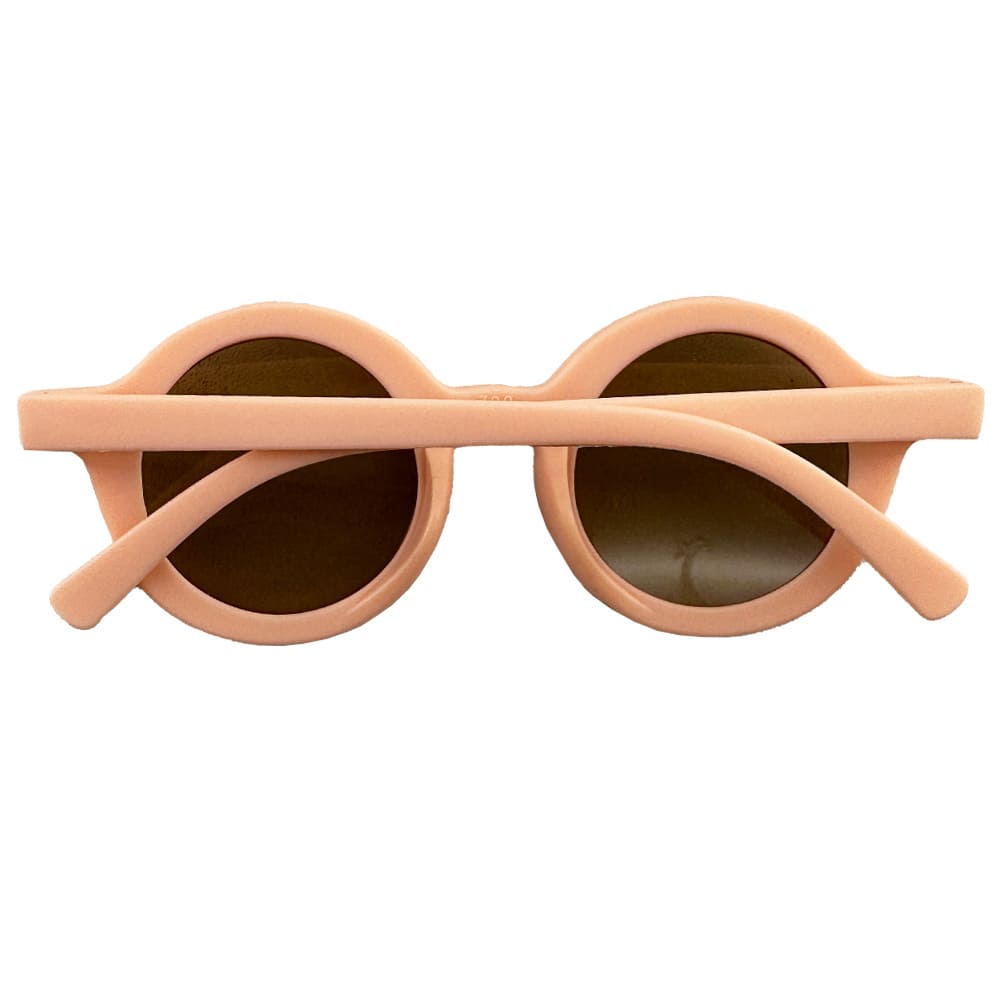 عینک دودی اسپورت گرد تک رنگ Mg Baby3