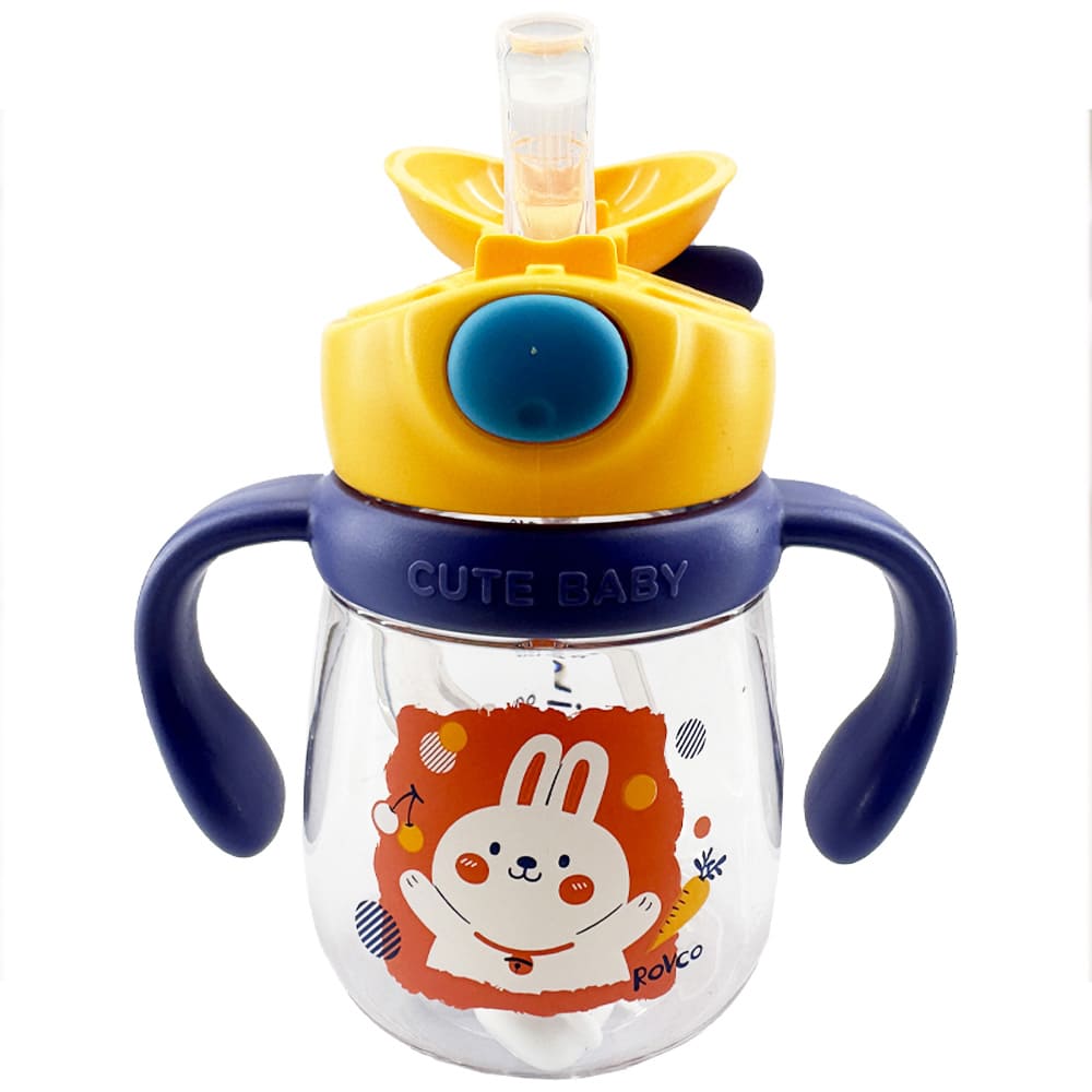 لیوان آبمیوه خوری 240 میل طرح خرگوش روکو Rovco1