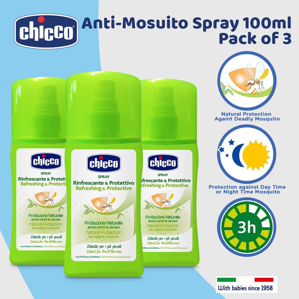 اسپری ضد گزش حشره 100 میل چیکو Chicco1