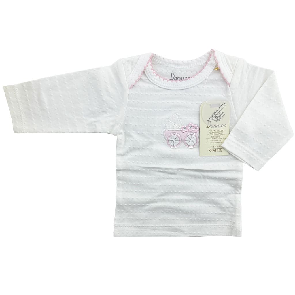 ست 19 تکه نوزادی کالسکه گل دار دانالو Danaloo6