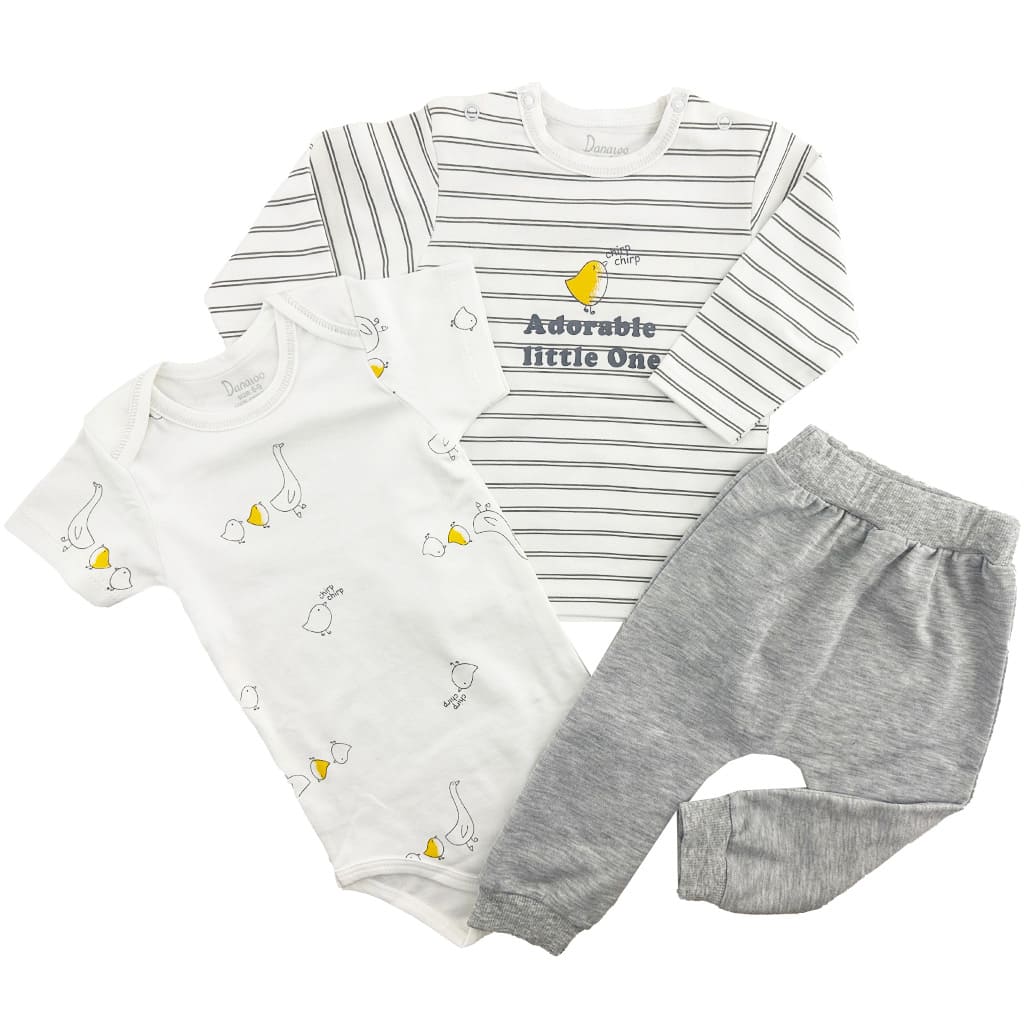 ست سه تکه نوزادی گنجشک Chirp دانالو Danaloo