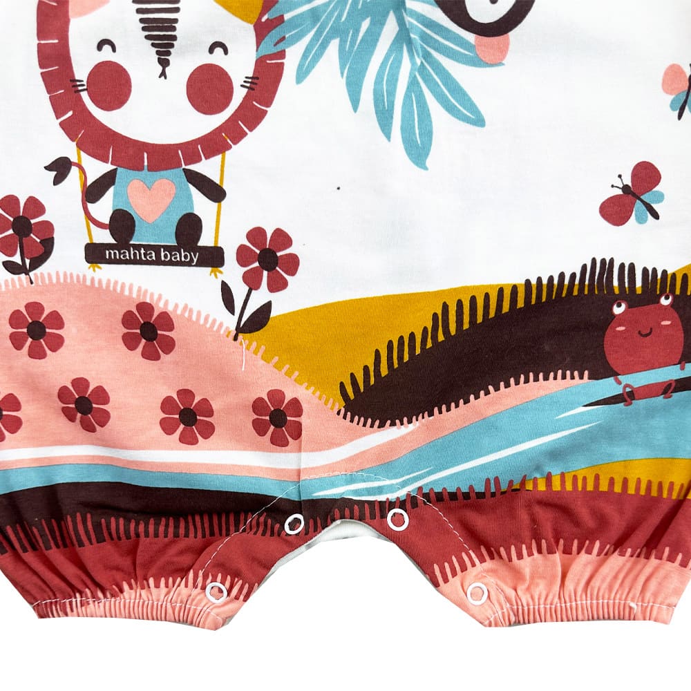 سرهمی (رامپر) بچگانه شیر تاب سوار مهتا Mahta Baby1