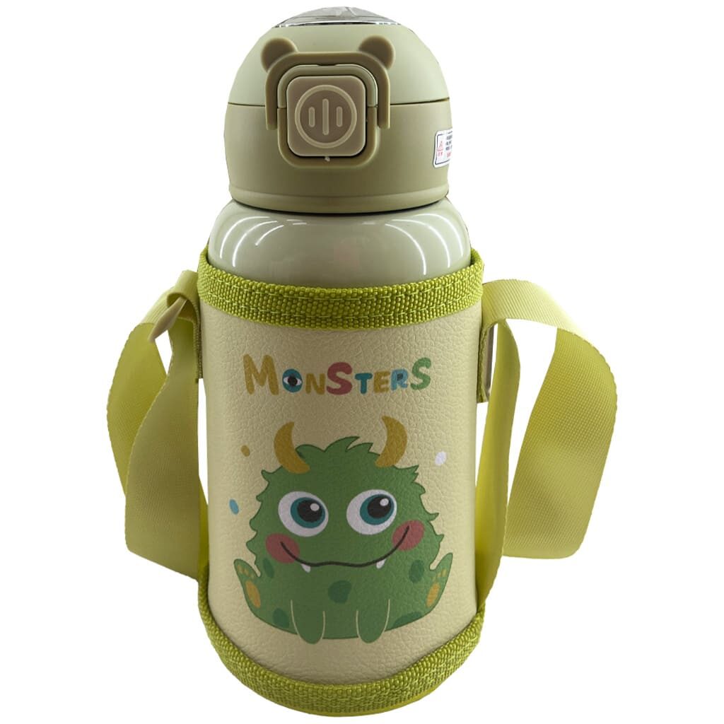 فلاسک استیل دماسنج دار بند دار wonderful4