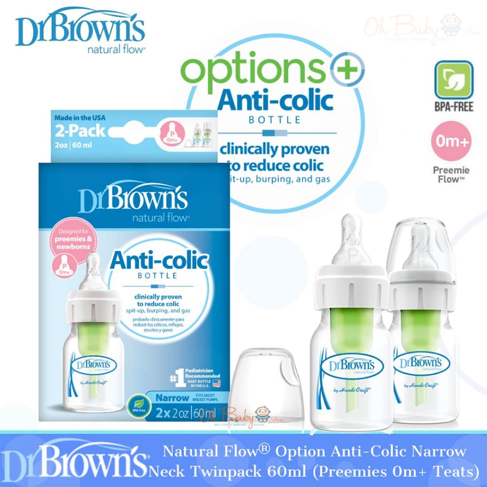 شیشه شیر آنتی کولیک 60 میل دکتر براون Dr .Brown’s1