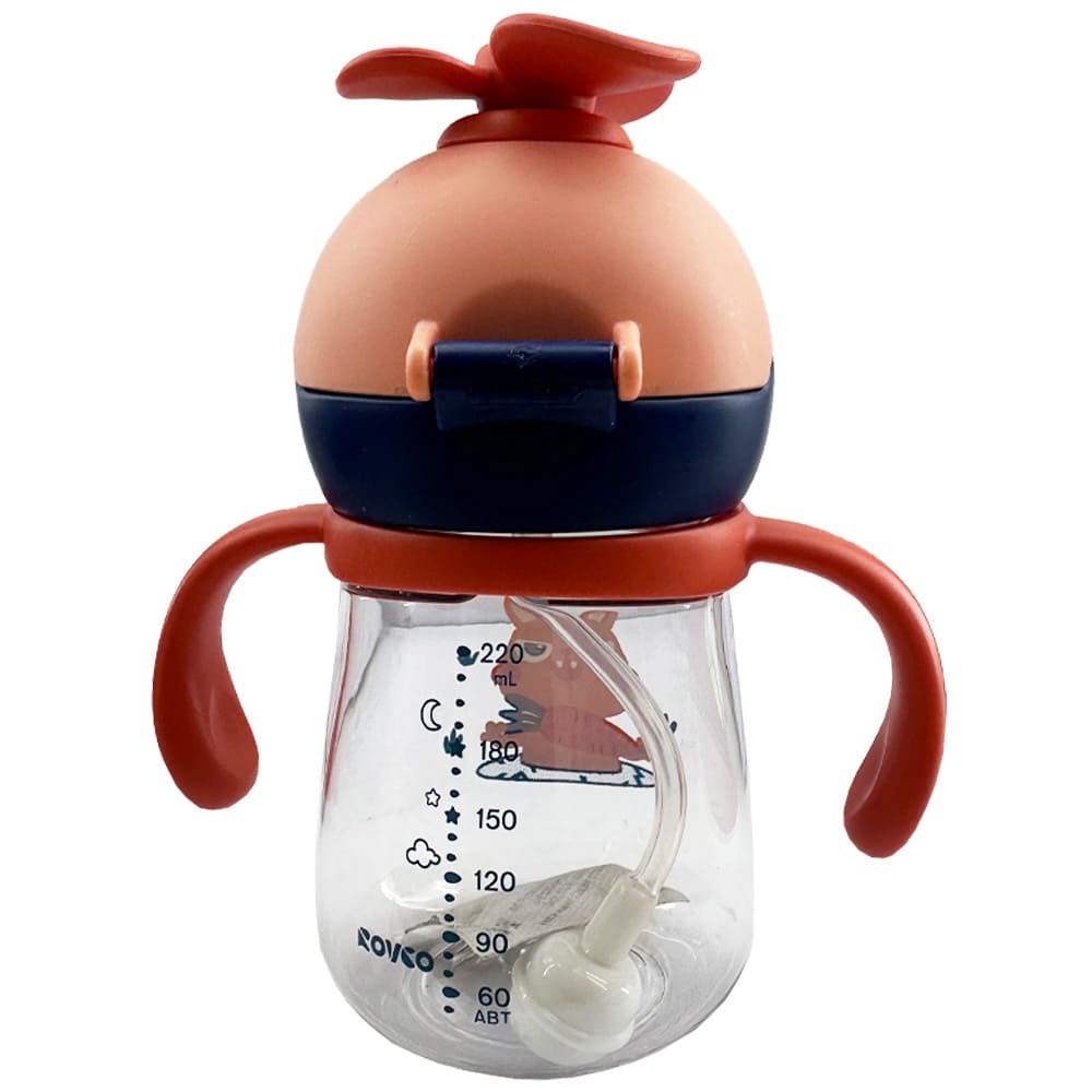 لیوان آبمیوه خوری 6+ ماه طرح هلیکوپتر روکو Rovco1