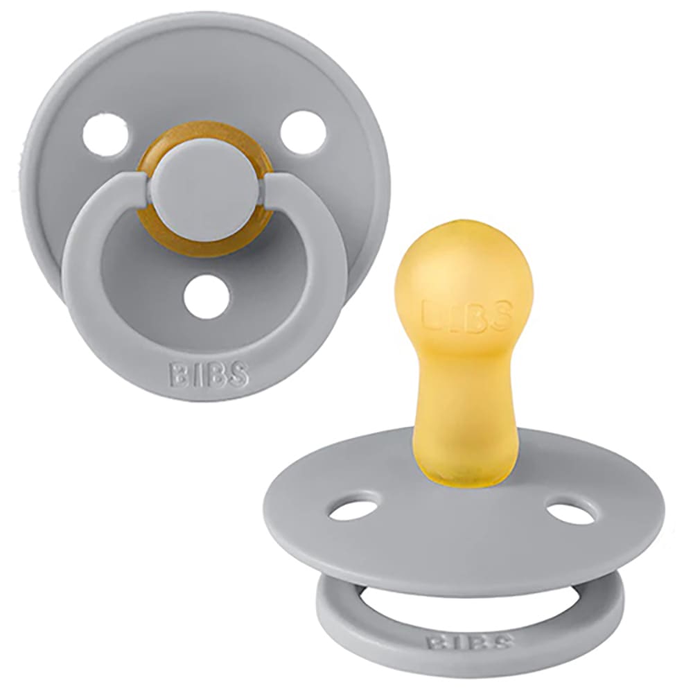 پستانک دو عددی سرگرد طوسی بیبس Bibs1