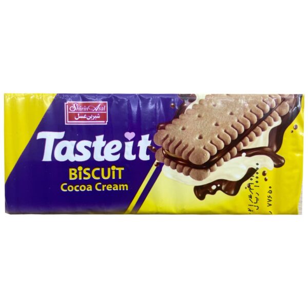 بیسکوییت کرم شکلاتی Taste it شیرین عسل Shirin Asal