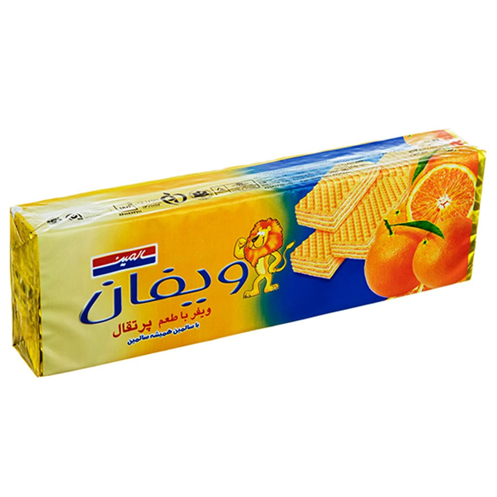 بیسکوییت ویفر پرتقالی ویفان سالمین Salemin
