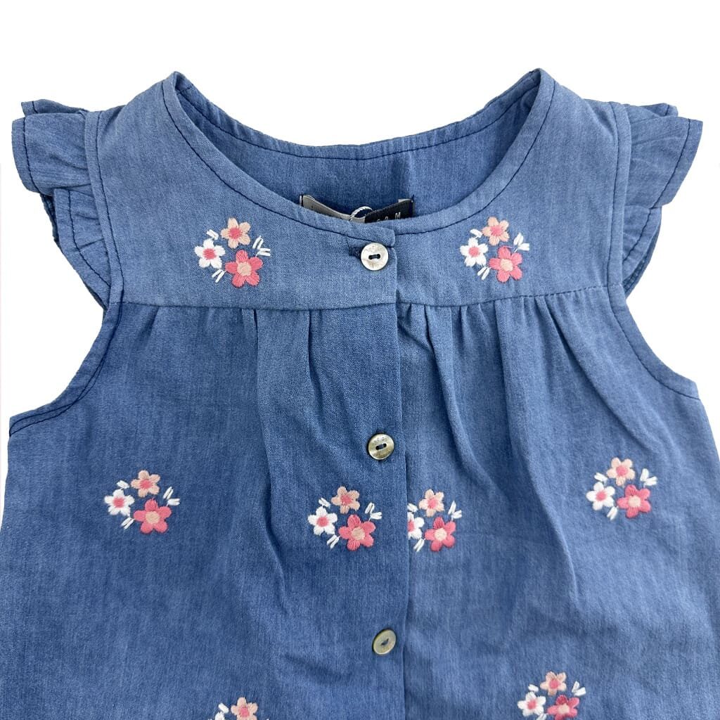 سرهمی ( رامپر) دخترانه لی بهارک ایندیگو Indigo1