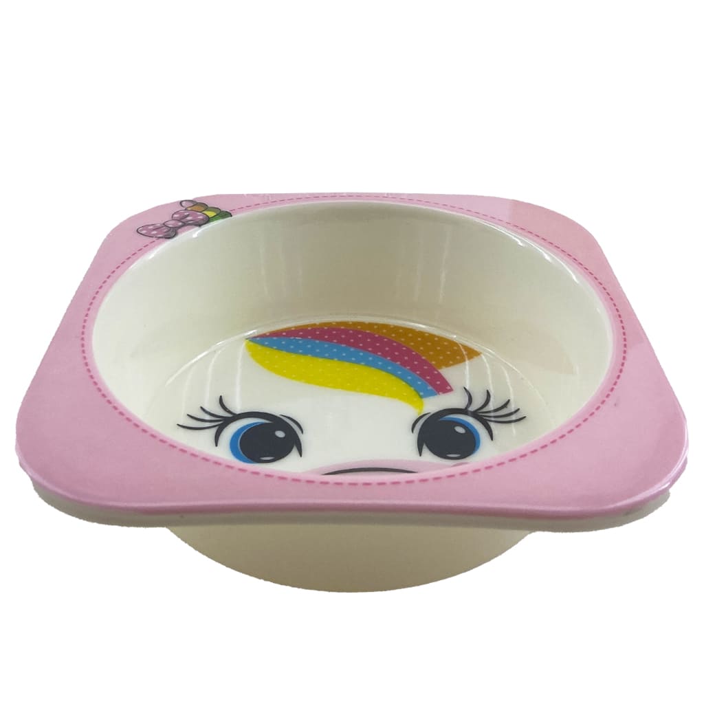 سرویس پنج تکه غذاخوری ملامین اسب تکشاخ چیکو Chicoo3