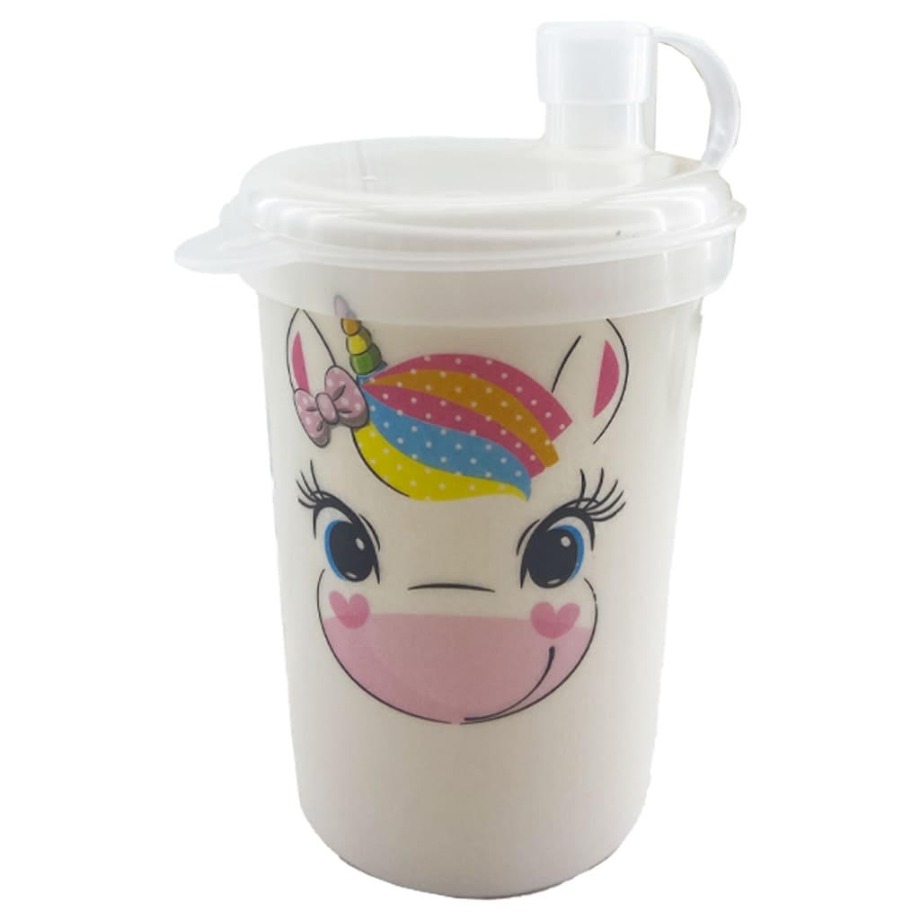 سرویس پنج تکه غذاخوری ملامین اسب تکشاخ چیکو Chicoo1