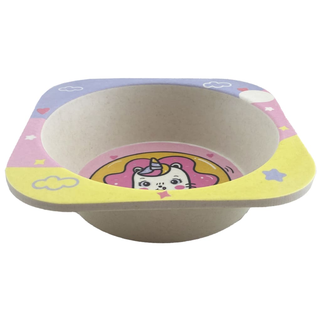 سرویس غذاخوری پنج تکه بامبو اسب تکشاخ کوکو Coco2