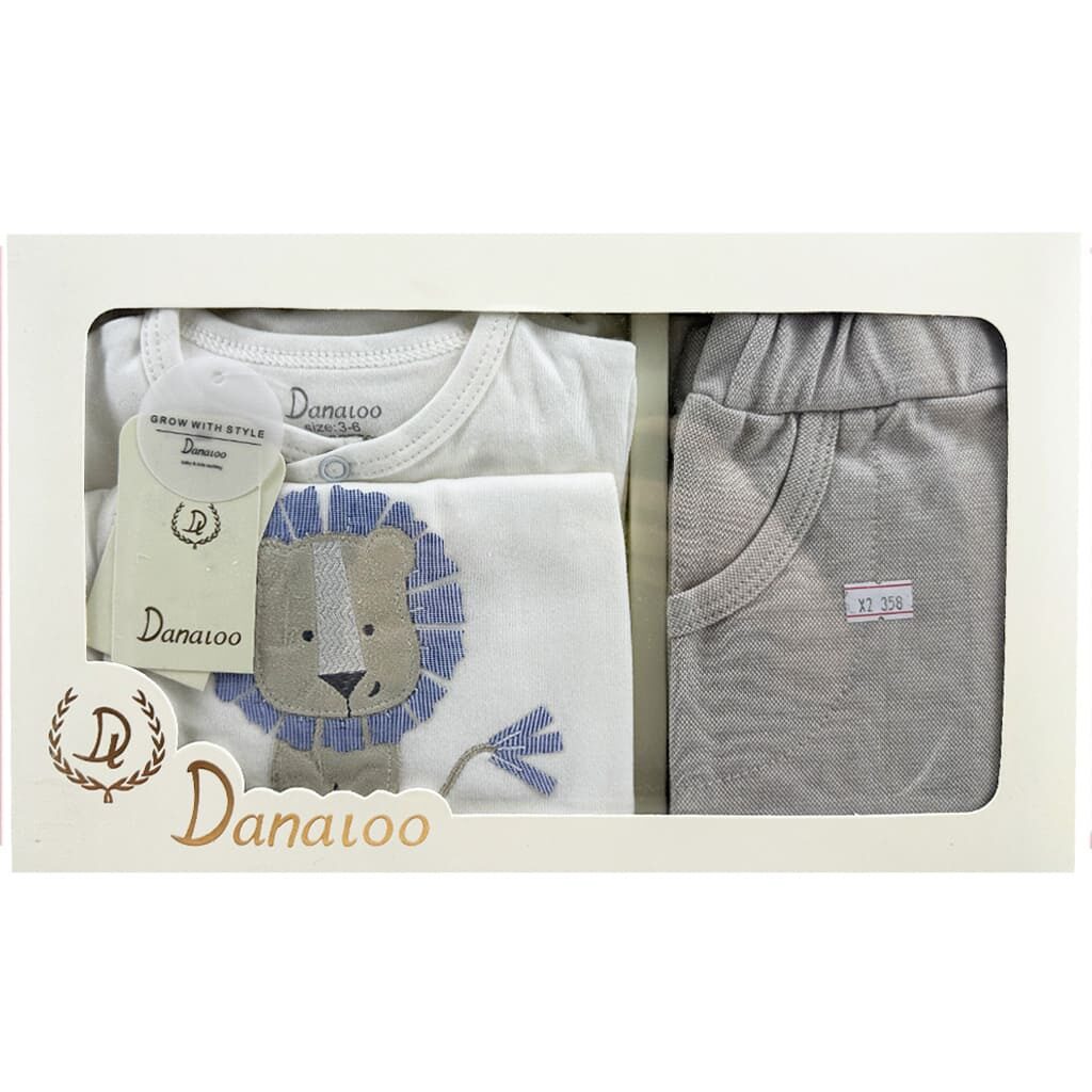 ست 5 تکه نوزادی شیر Lion دانالو Danaloo