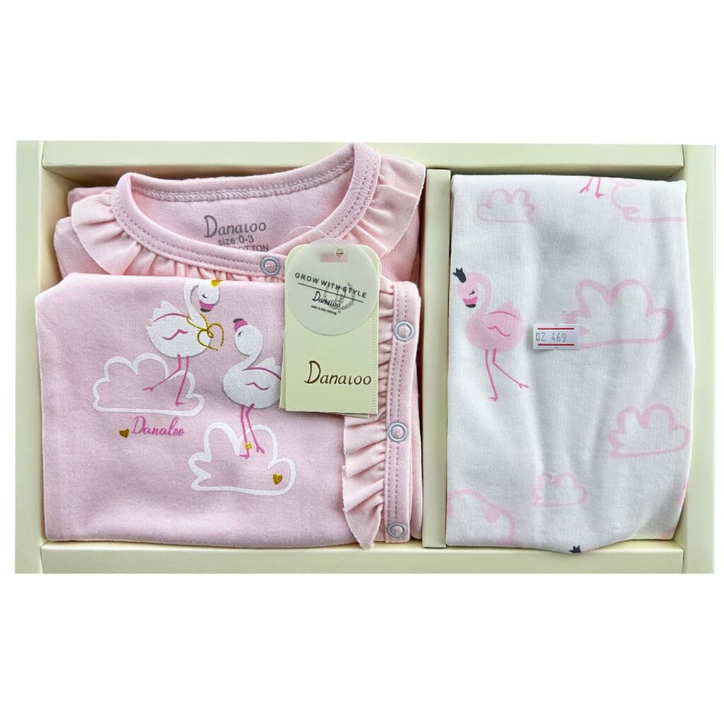 ست 5 تکه نوزادی فلامینگو و ابر دانالو Danaloo1