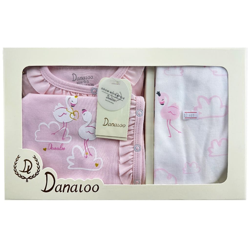ست بیمارستانی نوزادی 5 تکه فلامینگو دانالو Danaloo
