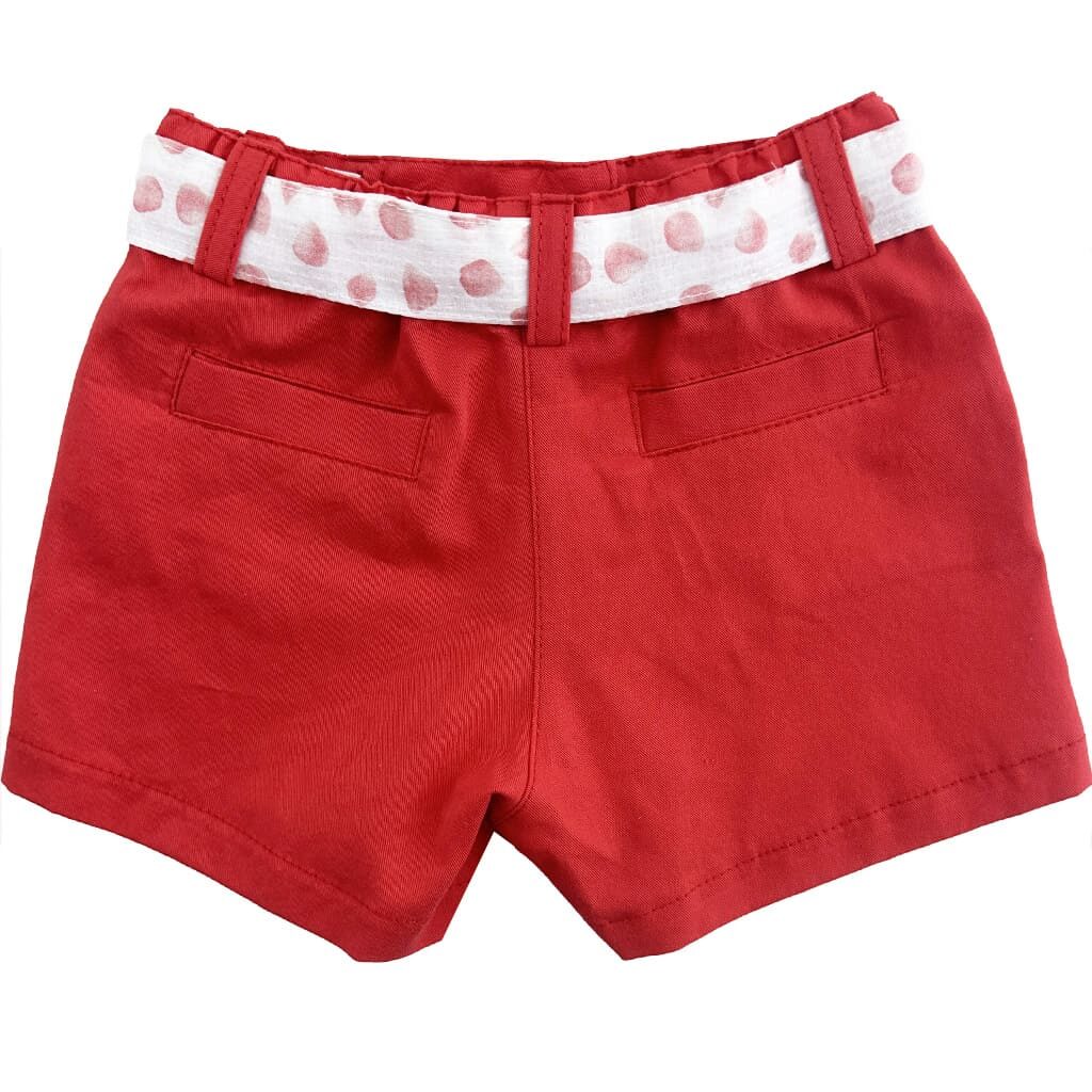 ست تیشرت و شورتک دخترانه گل برگ ایندیگو Indigo1