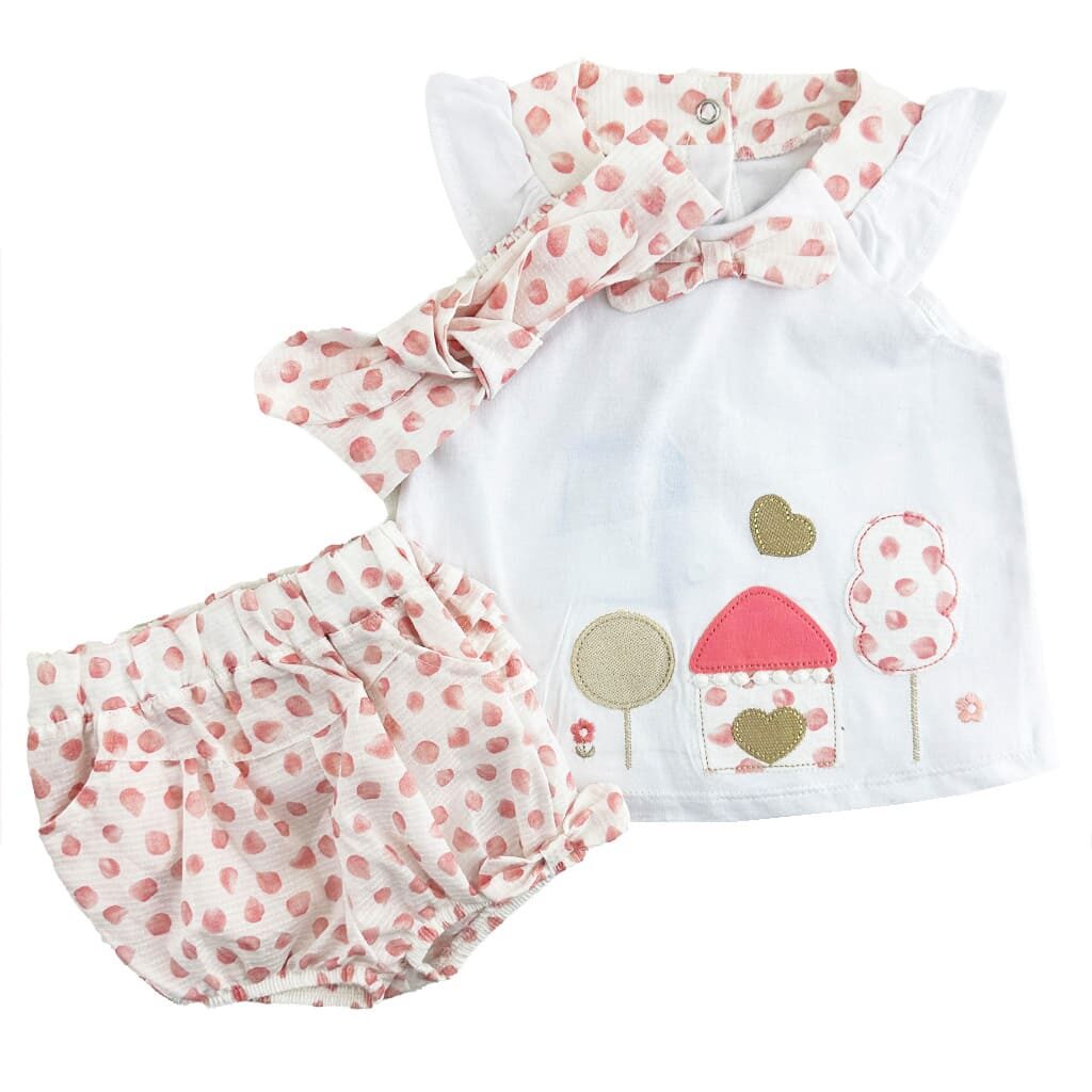 ست تیشرت و شلوارک دخترانه خانه ایندیگو Indigo