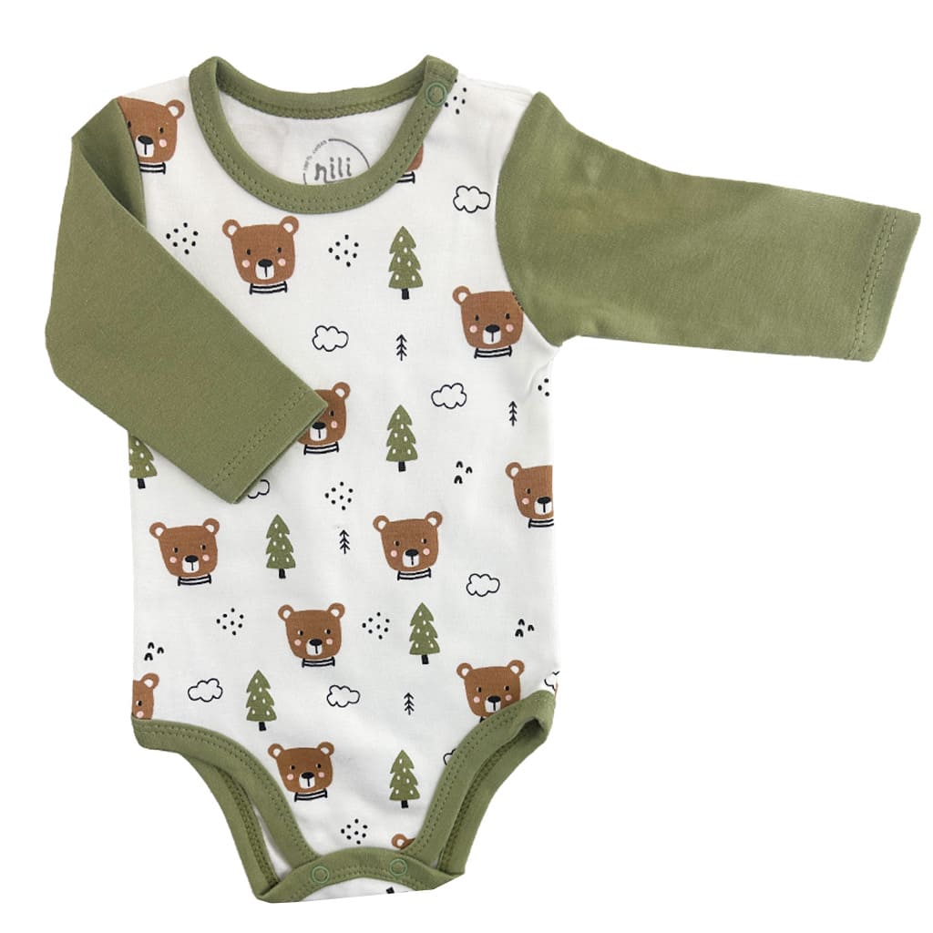 ست سه تکه جلیقه، زیردکمه و شلوار خرس ایندیگو indigo3