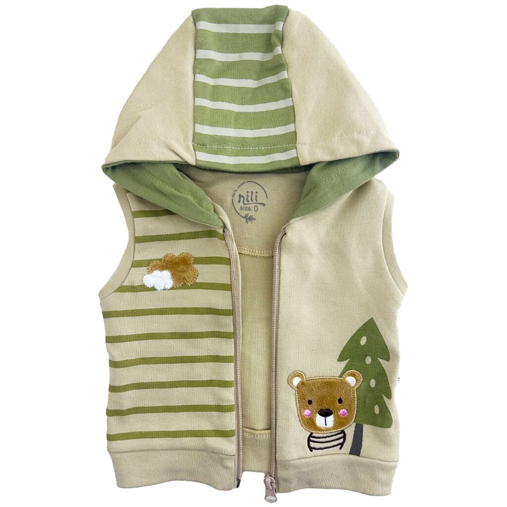 ست سه تکه جلیقه، زیردکمه و شلوار خرس ایندیگو indigo5