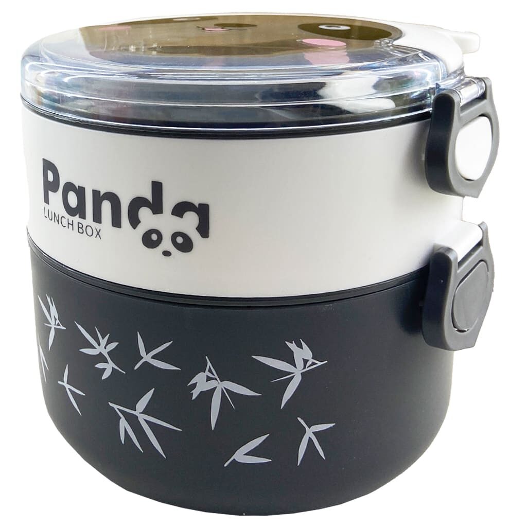 ظرف غذا (لانچ باکس) دو طبقه پاندا کد 3074