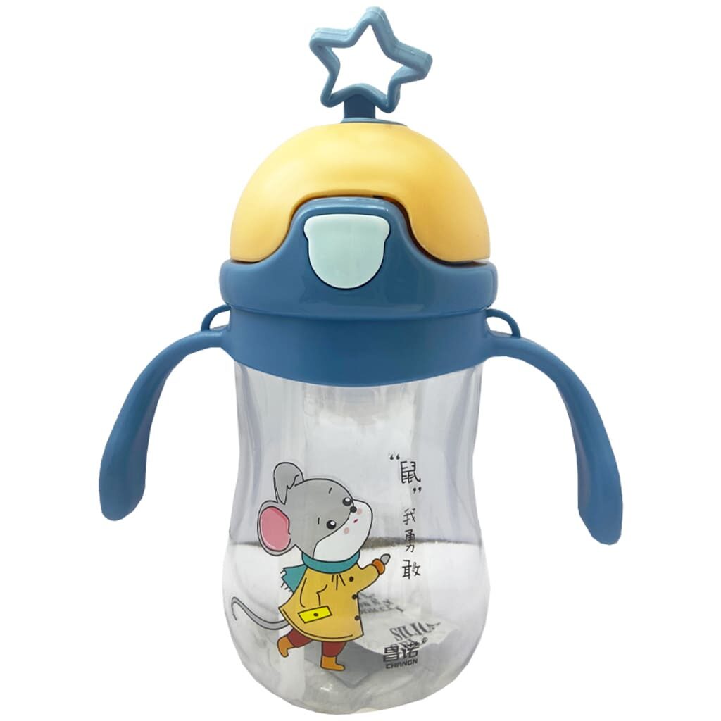 لیوان آبمیوه خوری 280 درب ستاره طرح حیوانات Changn