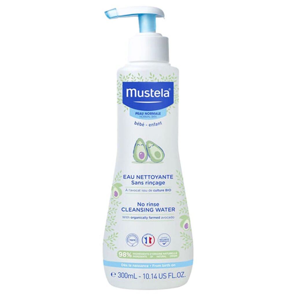 محلول پاک کننده بدن کودک 98% ارگانیک موستلا Mustela
