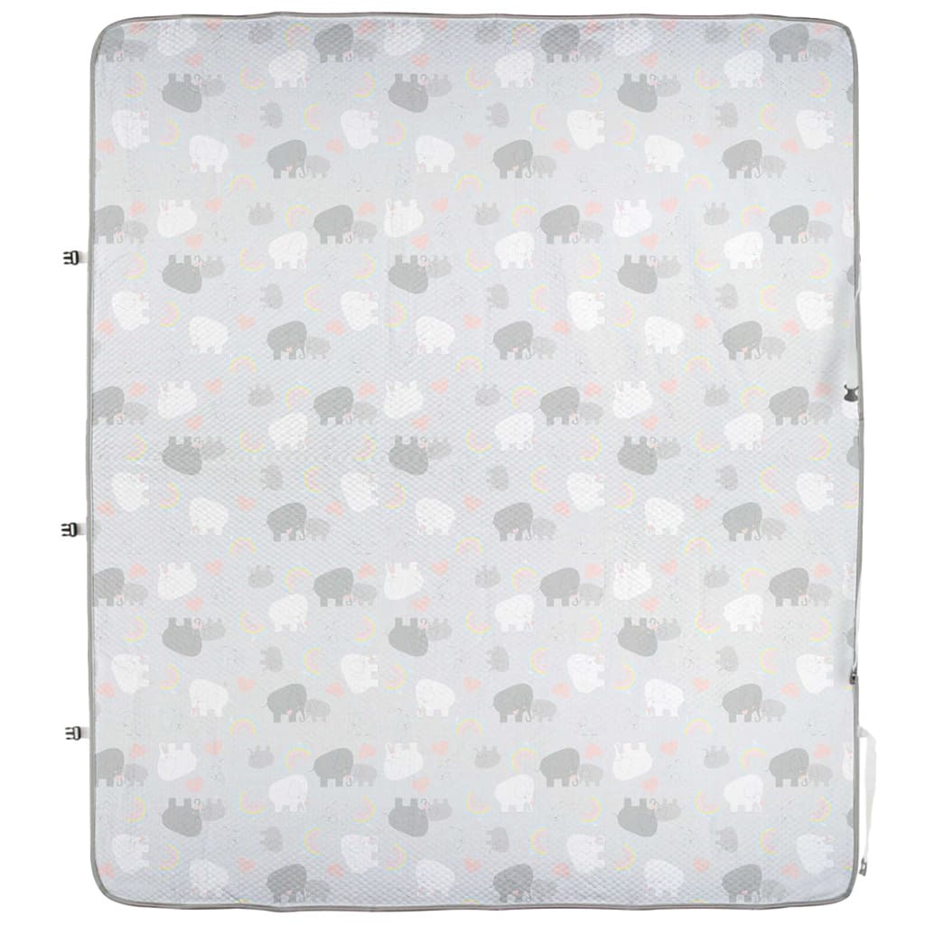 ملحفه پد دار تشک (ضد نم) Forever Love فيل رزبرن Rose born1