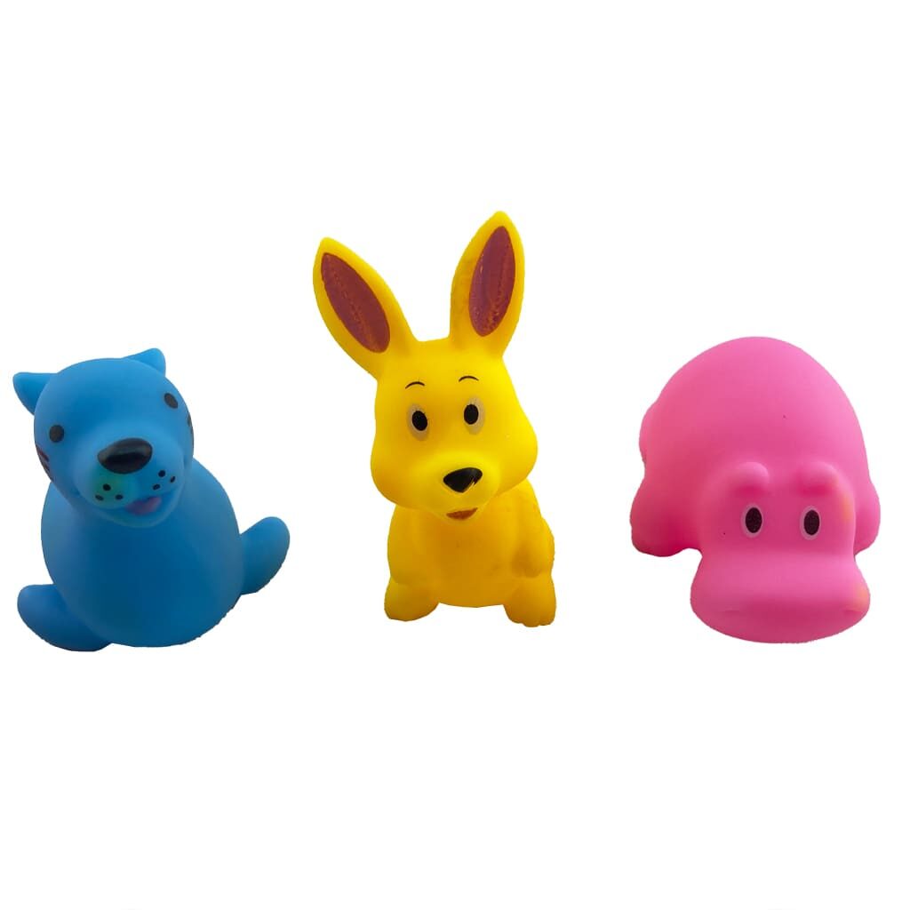 پوپت حمام 6 عددی لاک پشت و خرگوش Soft Baby1