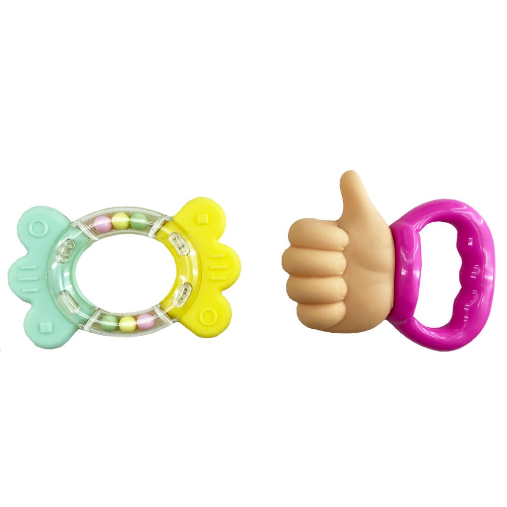 پک جغجغه عروسکی كد AB808 جغد Baby Toys2