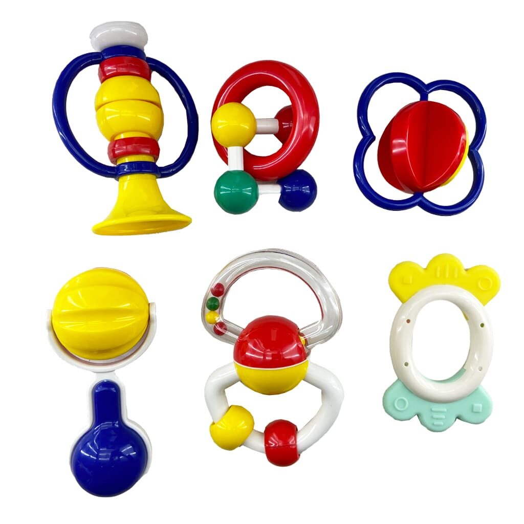 پک جغجغه عروسکی میمون Baby Toys3