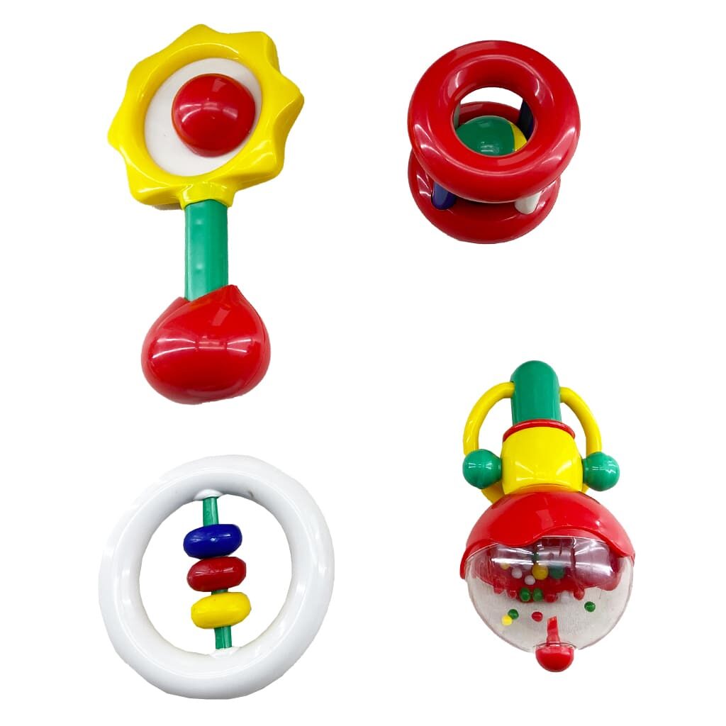 پک جغجغه عروسکی میمون Baby Toys2