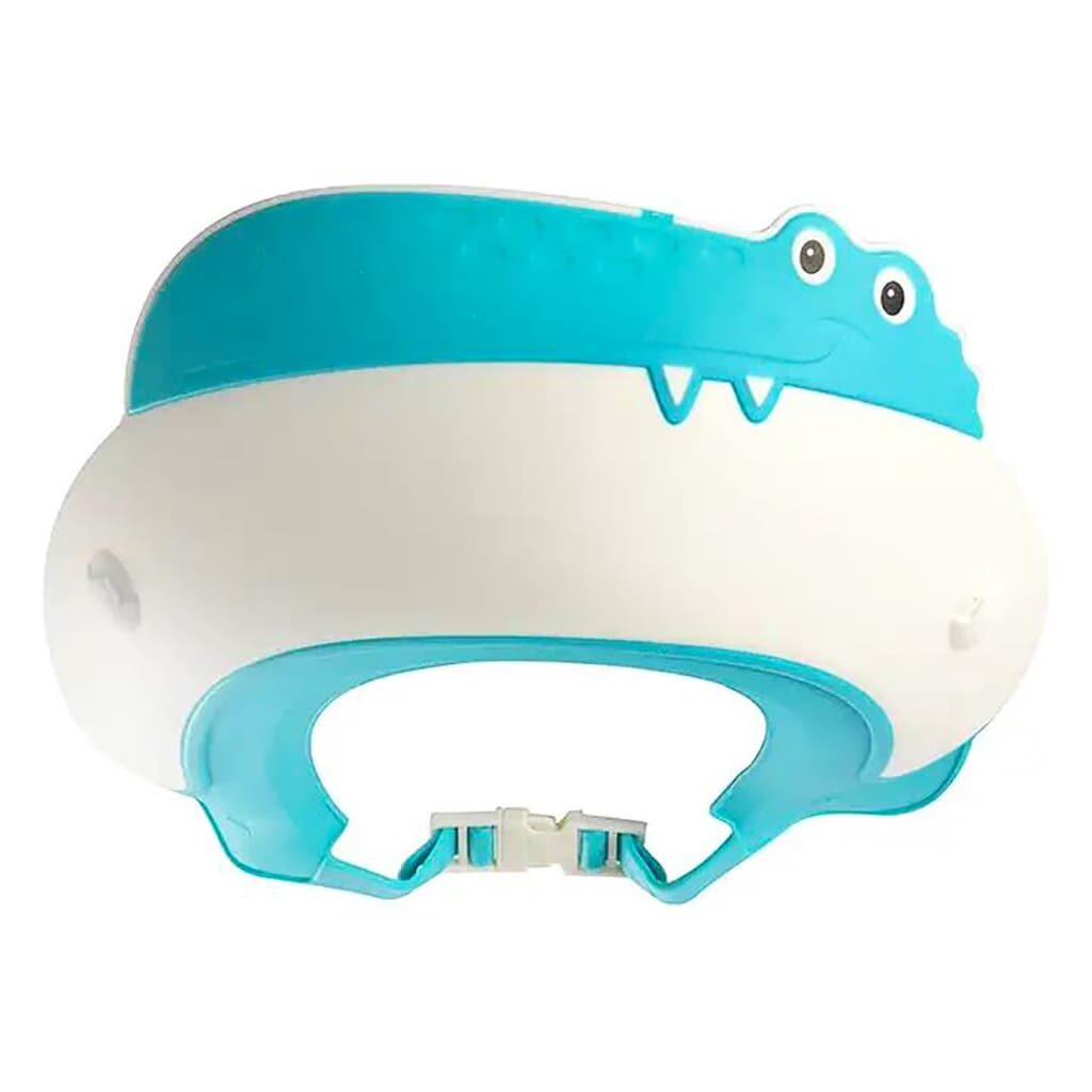 کلاه حمام سیلیکونی نوزاد تمساح Baby Shampoo Hatآبی