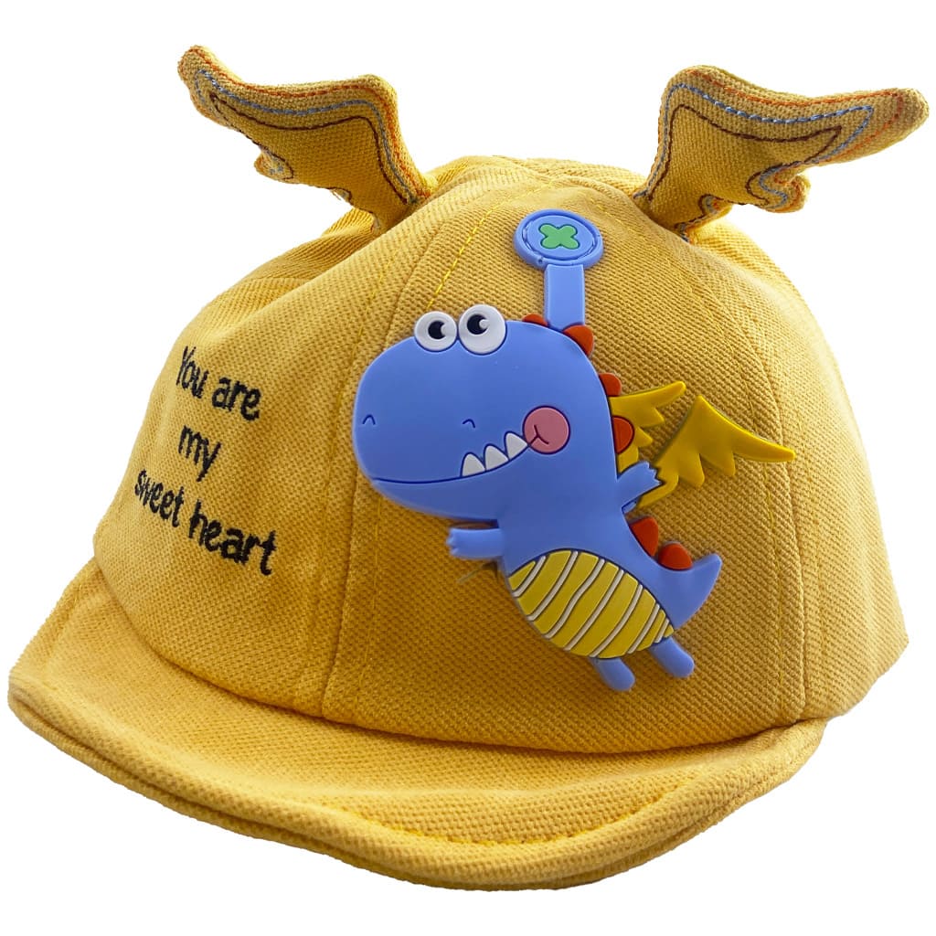 کلاه نقاب دار بچگانه My Sweet Heart دایناسور خردلی