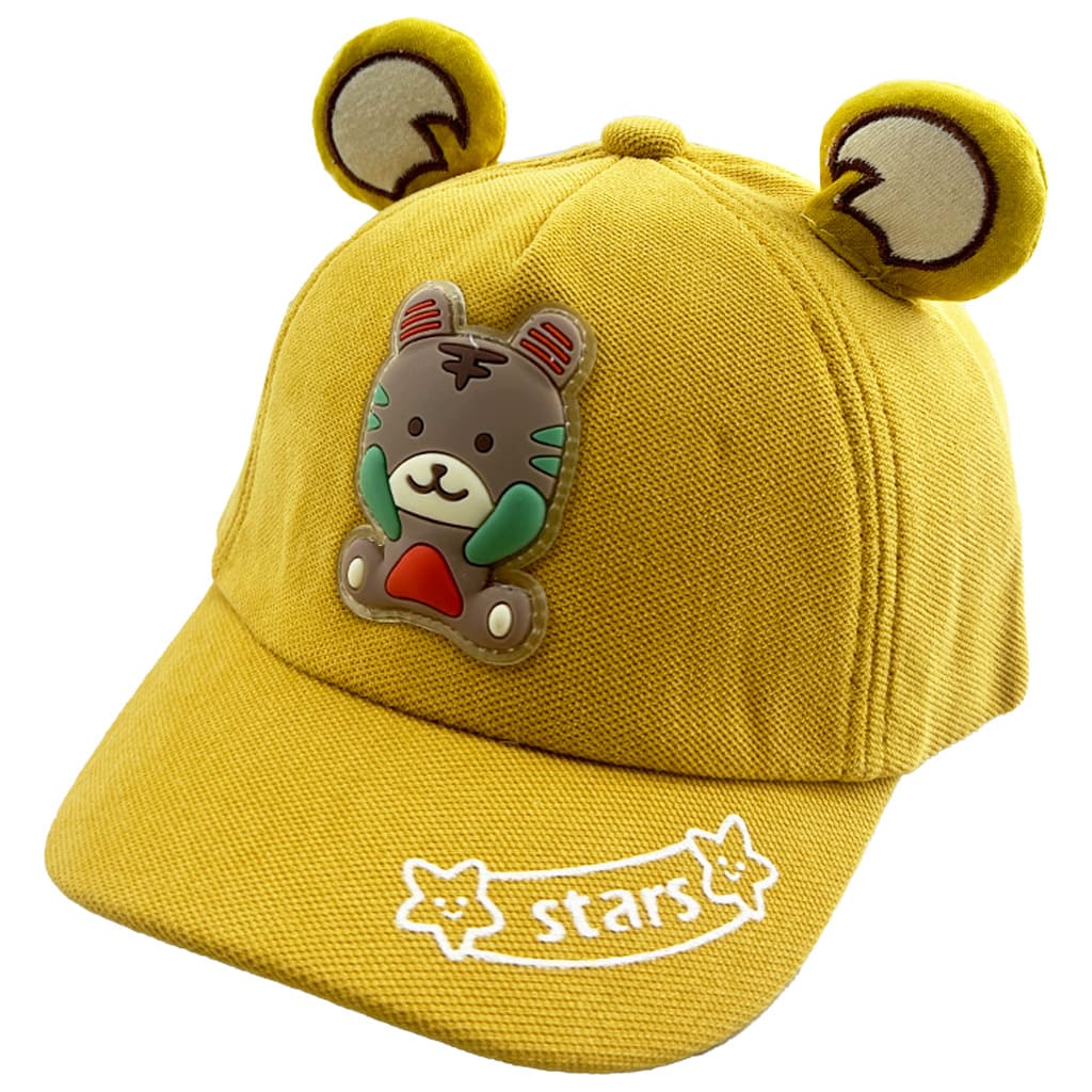 کلاه نقاب دار بچگانه ببر گوش دار Stars خردلی
