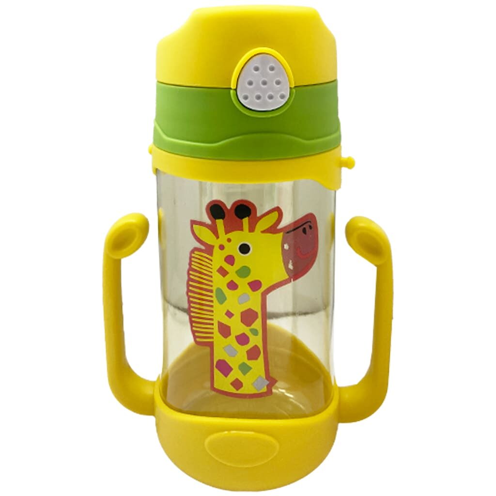 لیوان آبمیوه خوری دسته دار نی دار حیوانات Yinqian